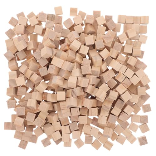 Lurrose 600 Stück Mini-Holzwürfel 10 mm: Unbehandelte Holzblöcke zum Basteln – quadratischer Block zum Bemalen für Bastelarbeiten, Würfelbauen, Stapeln, Kinder-DIY-Bauspielzeug Lurrose 600 Stück Mini-Holzwürfel 10 mm: Unbehandelte Holzblöcke zum Basteln – quadratischer Block zum Bemalen für Bastelarbeiten, Würfelbauen, Stapeln, Kinder-DIY-Bauspielzeug von Lurrose