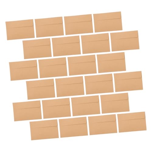 Lurrose 60Stücke Selbstklebende Hochzeitseinladungen Umschläge Elegante Kraftpapierumschläge für Einladungen Briefe Fotos für Hochzeiten Jubiläen Partys von Lurrose