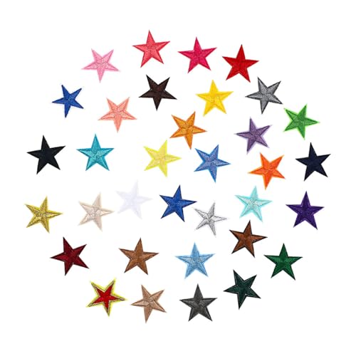 Lurrose 68 Stück Bestickte Aufnäher Zum Aufbügeln Stern Applikationen Zum Aufbügeln Stern Aufnäher Polyester Stickerei Kleidungsflicken Patch Lurrose 68 Stück Bestickte Aufnäher Zum Aufbügeln Stern Applikationen Zum Aufbügeln Stern Aufnäher Polyester Stickerei Kleidungsflicken Patch von Lurrose