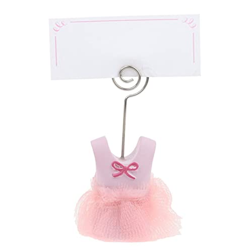 Lurrose 6Stücke Party Clips Für Namenstafeln Preisschilder Und Shop Dekoration Für Babypartys Und Feierlichkeiten von Lurrose