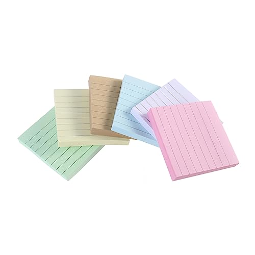 Lurrose 6er-pack Mini-notizbücher Für Die Schule Linierte Notizblöcke Notizbücher Im Taschenformat Für Das Büro Studium Zufällige Farbe von Lurrose