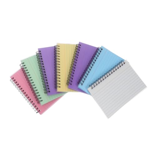 Lurrose 7 Stück Spule Notizblock Task -Notebook farbige notizblöcke süße Notizblöcke Taschennotizbuch Büro Notebook leuchtende Farben Selbststicksnoten pads Spiral -Memo -Pad Papier Lurrose 7 Stück Spule Notizblock Task -Notebook farbige notizblöcke süße Notizblöcke Taschennotizbuch Büro Notebook leuchtende Farben Selbststicksnoten pads Spiral -Memo -Pad Papier von Lurrose