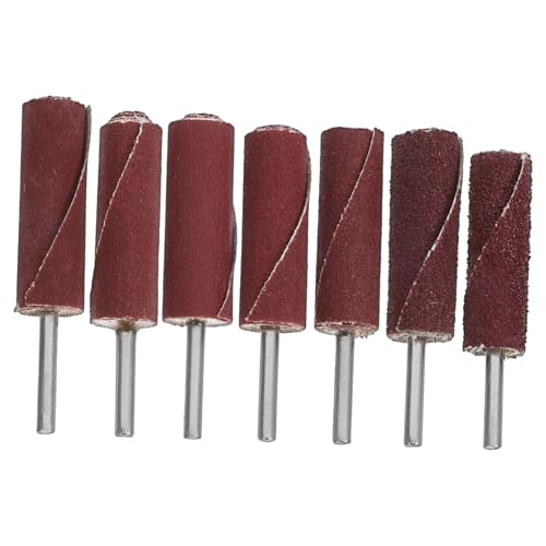 Lurrose 7 Stück Teiliges Schleiftrommel mit Verschiedenen Körnungen Abrasive Flap Wheel Schleifhülsen für Bohrmaschine Langlebig Vielseitig für Metall Holz Kunststoff Polieren und Lurrose 7 Stück Teiliges Schleiftrommel mit Verschiedenen Körnungen Abrasive Flap Wheel Schleifhülsen für Bohrmaschine Langlebig Vielseitig für Metall Holz Kunststoff Polieren und von Lurrose