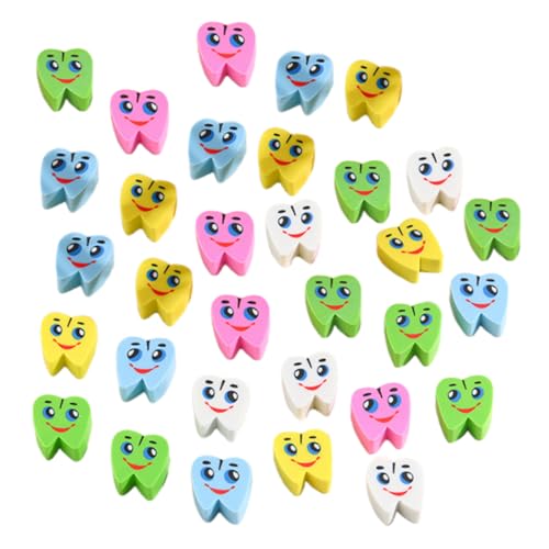 Lurrose 70 Stück Zahnradierer Süße Radiergummis Kawaii Mini-radiergummis in Lebensmittelform Ei -whitsportable -radiergummiser Eraser Mini -zahnblöcke Neue Radiergummis Für Tpr von Lurrose