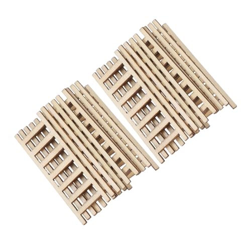 Lurrose 72 Stück Teiliges Miniatur Holzleiter Vintage Stil Kleine Puppenhaus Möbel Filigrane Leiter für Mikro Landschaft Feengarten DIY Bastelprojekte Kompakt Langlebige Dekoration Lurrose 72 Stück Teiliges Miniatur Holzleiter Vintage Stil Kleine Puppenhaus Möbel Filigrane Leiter für Mikro Landschaft Feengarten DIY Bastelprojekte Kompakt Langlebige Dekoration von Lurrose