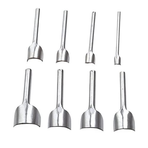 Lurrose 8 Stück Halbrunde Leder Stanzwerkzeuge Teiliges Set für Diy Nähprojekte für Teppiche Canvas Polster und Lederreparaturen Nähwerkzeuge und Zubehör für Handarbeiten Lurrose 8 Stück Halbrunde Leder Stanzwerkzeuge Teiliges Set für Diy Nähprojekte für Teppiche Canvas Polster und Lederreparaturen Nähwerkzeuge und Zubehör für Handarbeiten von Lurrose