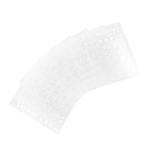 Lurrose 8 Stück Malvorlage schablonen für wandbemalung schablonen für wandmalerei Schablonen zum Basteln wiederverwendbar Schablonen Buchstaben Schablonen zum Malen Malschablonen Plastik Lurrose 8 Stück Malvorlage schablonen für wandbemalung schablonen für wandmalerei Schablonen zum Basteln wiederverwendbar Schablonen Buchstaben Schablonen zum Malen Malschablonen Plastik von Lurrose