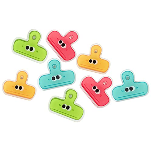 Lurrose 8 Stück Teiliges Bunte Kleine Kunststoffclips Büroklammern Multifunktionale Dokumentenhalter Tütenverschlussclips für Snacks Papier Organizer für Schule und Büro Lurrose 8 Stück Teiliges Bunte Kleine Kunststoffclips Büroklammern Multifunktionale Dokumentenhalter Tütenverschlussclips für Snacks Papier Organizer für Schule und Büro von Lurrose