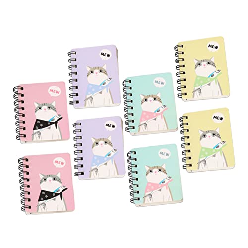 Lurrose 8 Stück Teiliges Cartoon Spiral Notizbücher Pocket Notizblöcke für Praktische Schreibhefte für Tagebuch Pläne und Notizen Lurrose 8 Stück Teiliges Cartoon Spiral Notizbücher Pocket Notizblöcke für Praktische Schreibhefte für Tagebuch Pläne und Notizen von Lurrose