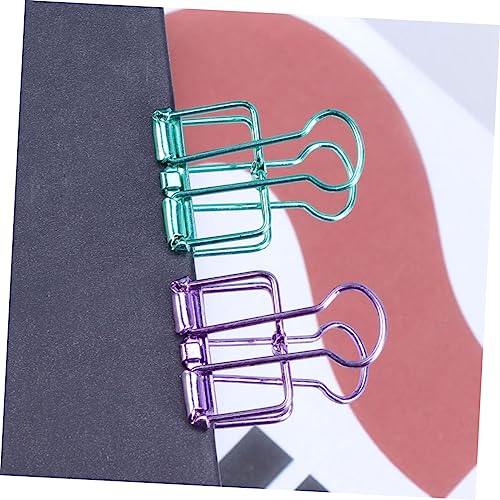 Lurrose 8 Stück Teiliges Metall Büroklammern Bunte Hohle Drahtklammern Vielseitige Organizer Clips für Papier Fotos Aktenbüro Sortierung Lurrose 8 Stück Teiliges Metall Büroklammern Bunte Hohle Drahtklammern Vielseitige Organizer Clips für Papier Fotos Aktenbüro Sortierung von Lurrose
