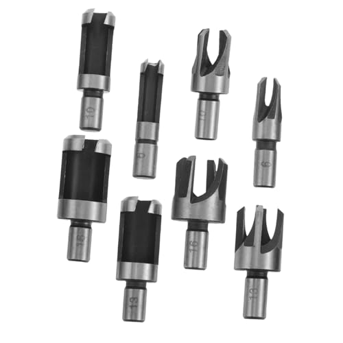 Lurrose 8 Teiliges Holzbohrer Set Bohrer Holzdübelbohrer Zum Holzschneiden Brennholzbohrer Kreisbohrer Betonbohrer Lochöffnerbohrer Zimmermannswerkzeuge Aus Metall von Lurrose