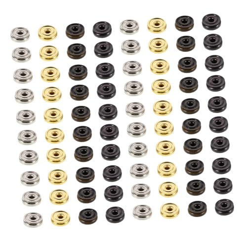 Lurrose 80 Stück Teiliges Metall Druckknopf zum Annähen Unsichtbare Langlebige Snap Buttons Farben für Diy Kleidung Pullover Handarbeit Kinderfreundliche Verschleißfeste Textilverschlüsse Lurrose 80 Stück Teiliges Metall Druckknopf zum Annähen Unsichtbare Langlebige Snap Buttons Farben für Diy Kleidung Pullover Handarbeit Kinderfreundliche Verschleißfeste Textilverschlüsse von Lurrose