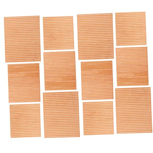 Lurrose 80 Stück Teiliges Mini Holzdeckstreifen aus Massivem Kirschholz für DIY Bootsmodelle Robust Einfach zu Montieren Langlebig und Verzugsfrei für Miniatur Bootsboden und Lurrose 80 Stück Teiliges Mini Holzdeckstreifen aus Massivem Kirschholz für DIY Bootsmodelle Robust Einfach zu Montieren Langlebig und Verzugsfrei für Miniatur Bootsboden und von Lurrose