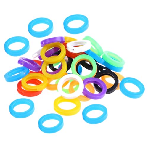 Lurrose 80 Stück Teiliges Silikon Schlüsselabdeckungsset Elastische Bunte Schutzhüllen für Schlüssel Praktische Schlüsselkappen zur Einfachen Identifizierung Flexible Tragbare Lurrose 80 Stück Teiliges Silikon Schlüsselabdeckungsset Elastische Bunte Schutzhüllen für Schlüssel Praktische Schlüsselkappen zur Einfachen Identifizierung Flexible Tragbare von Lurrose
