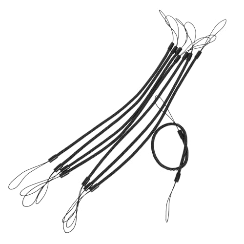 Lurrose 8Stücke Stylus Stift Verlust Seil Elastisches Schlüsselband mit Sicherheitsverschluss Hängendes Trageband für Stifte für Büro Lurrose 8Stücke Stylus Stift Verlust Seil Elastisches Schlüsselband mit Sicherheitsverschluss Hängendes Trageband für Stifte für Büro von Lurrose