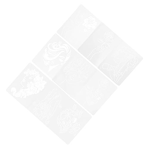 Lurrose 9 Blatt Schablonen Schablonen Zum Basteln Wiederverwendbare Das Haustier Kleine Schablonen Zum Basteln Malschablonen Lurrose 9 Blatt Schablonen Schablonen Zum Basteln Wiederverwendbare Das Haustier Kleine Schablonen Zum Basteln Malschablonen von Lurrose