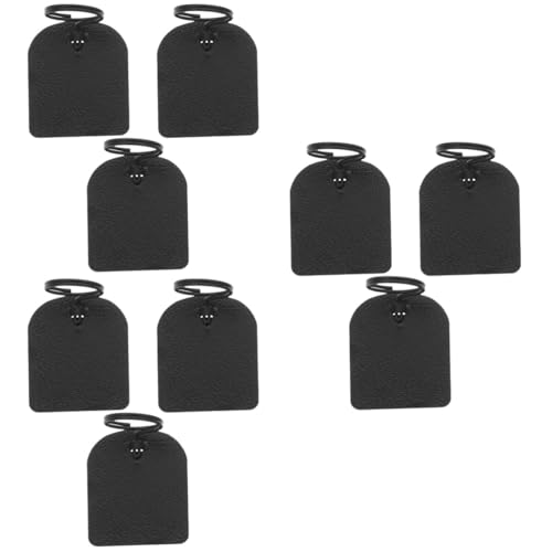 Lurrose 9 Stk Preisschildhalter preisschilder halter Metall Clips Preisschild-Clip für Werbung Displayhalter Preiskarten Metallclip Supermarkt-Preisschildklemme Black von Lurrose