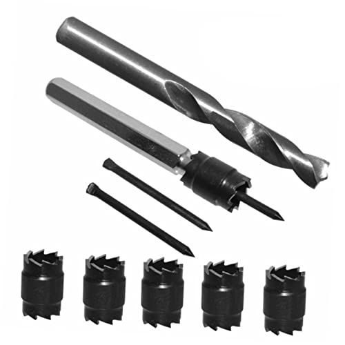 Lurrose 9 Stück Teiliges Set Hochgeschwindigkeits Punktbohrer für Präzise Schweißarbeiten Robust und Langlebig für Diy Schweißprojekte Hochgeschwindigkeitsstahl Gefertigt Lurrose 9 Stück Teiliges Set Hochgeschwindigkeits Punktbohrer für Präzise Schweißarbeiten Robust und Langlebig für Diy Schweißprojekte Hochgeschwindigkeitsstahl Gefertigt von Lurrose