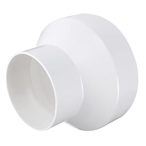 Lurrose Abgasreduzierer Ventilationsrohr Adapter für Badezimmer und Hlk Praktische Verbindung für Abluftventilatoren und Dunstabzugshauben von Lurrose