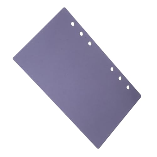 Lurrose Acryl Binder Cover Nachfüllbar Lose Journal Hülle Schwarzes Design Professionell Reisegeeignet Notizbuch Organizer Schutz für Büro Schule von Lurrose