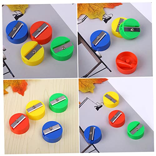 Lurrose Anspitzer Für Kinder 100 Stück Kunststoff-bleistiftspitzer Rundes Design Manuelle Mini-anspitzer Für Schulschreibwaren Für Kinder Zufällige Farbe Lurrose Anspitzer Für Kinder 100 Stück Kunststoff-bleistiftspitzer Rundes Design Manuelle Mini-anspitzer Für Schulschreibwaren Für Kinder Zufällige Farbe von Lurrose