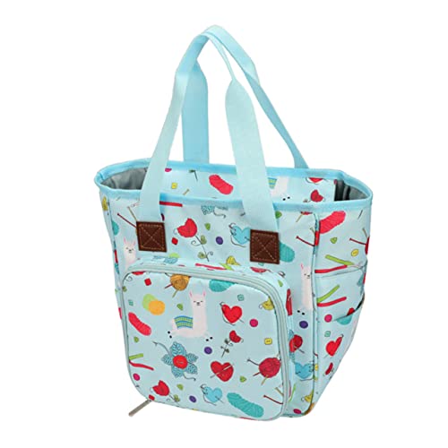 Lurrose Kulturbeutel Für Strickgarn Multifunktionale Stricktasche Organizer-taschen Für Zuhause Und Unterwegs von Lurrose