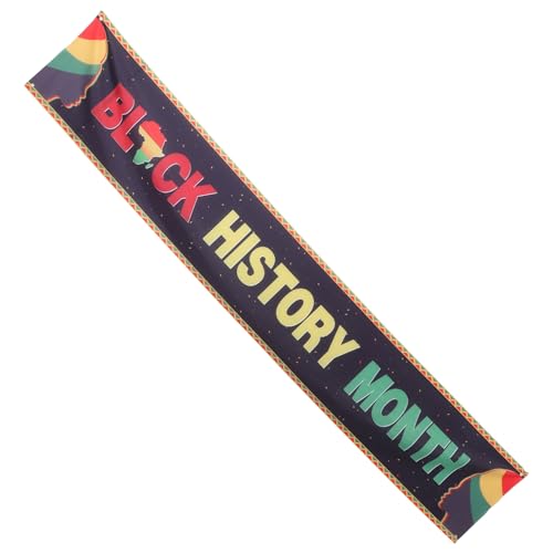 Lurrose Black History Month Dekoration Party Deko Banner Home Deko Banner von Lurrose