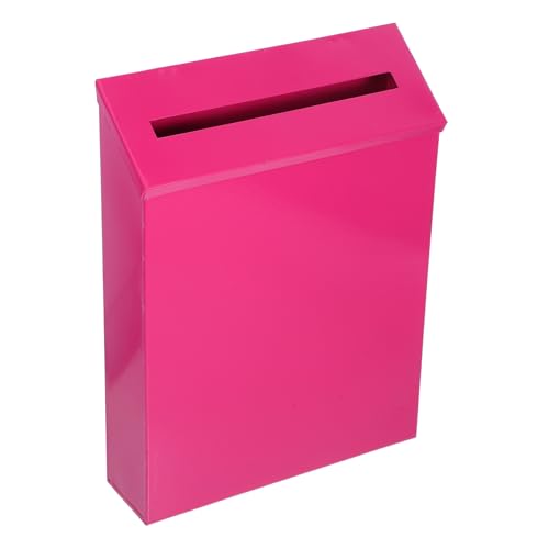 Lurrose Box Eisen Vintage Wandhalterung Briefkästen Wandmontage Briefkasten Briefkastenmontage Vintage Mailbox Rosy von Lurrose