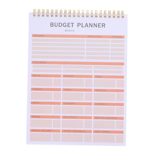 Lurrose Budget Coil Book Monatsplaner Buch Ausgaben-tracker Budgetplaner-notizbuch Monatlicher Finanzplaner Spesenplaner Monatlicher Ausgaben -tracker Budgetplanung Notizblock Papier Lurrose Budget Coil Book Monatsplaner Buch Ausgaben-tracker Budgetplaner-notizbuch Monatlicher Finanzplaner Spesenplaner Monatlicher Ausgaben -tracker Budgetplanung Notizblock Papier von Lurrose