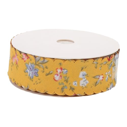 Lurrose Buntes Vintage Blütenband Welliges Rand Muster für Diy Blumen Haarschmuck Kränze und Geschenkbänder für Vielseitige Dekorationen und Besondere Anlässe Lurrose Buntes Vintage Blütenband Welliges Rand Muster für Diy Blumen Haarschmuck Kränze und Geschenkbänder für Vielseitige Dekorationen und Besondere Anlässe von Lurrose