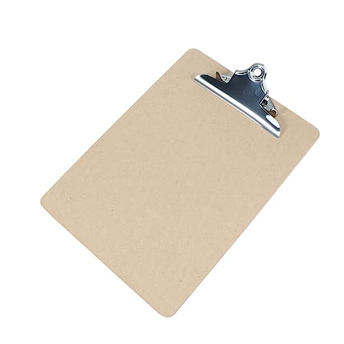 Lurrose Clipboard Ordner Kratzfeste Hartfaserplatte mit Aufhängeloch für Schule Büro Notizen und Einkaufslisten von Lurrose