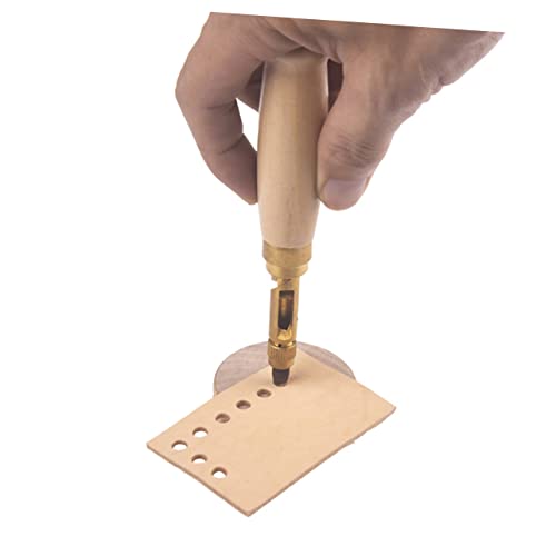 Lurrose DIY Automatische Lederstanze Geräuschloser Lederstanzer Für Präzise Rundlöcher Multi Funktions Werkzeug Für Kunststoffe Für Bastelarbeiten Lurrose DIY Automatische Lederstanze Geräuschloser Lederstanzer Für Präzise Rundlöcher Multi Funktions Werkzeug Für Kunststoffe Für Bastelarbeiten von Lurrose