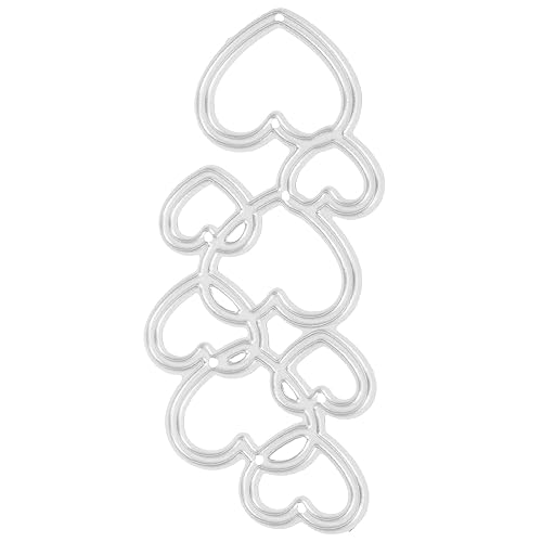 Lurrose DIY Mini Messerform Aus Metall Und Kohlenstoffstahl Für Papierkunst Prägung Ätzung Schneidemesser Stanzformen Herzen Herstellung Von Scrapbooking Schneidern Basteln von Lurrose