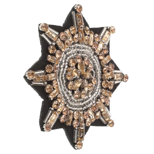 Lurrose DIY Patches edelsteine basteln Rhinestone Applikationen DIY-Taschenverzierung Schmucknadeln für Rucksäcke Taschenapplikation Nähapplikationen für Kleidung Strasssteine von Lurrose