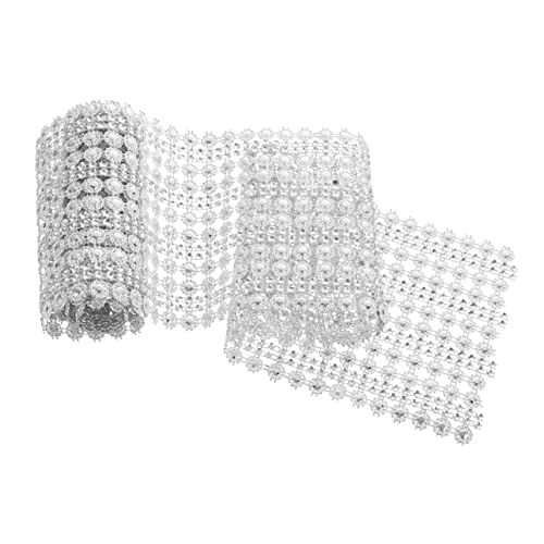 Lurrose Delikate Diamant Mesh Wrap Rolle Zuschneidbares Strassband für DIY Kostümverzierung Vielseitiges Bastelband für Kleidung Hochzeit Dekoration Handgefertigte Schmuckapplikation Lurrose Delikate Diamant Mesh Wrap Rolle Zuschneidbares Strassband für DIY Kostümverzierung Vielseitiges Bastelband für Kleidung Hochzeit Dekoration Handgefertigte Schmuckapplikation von Lurrose