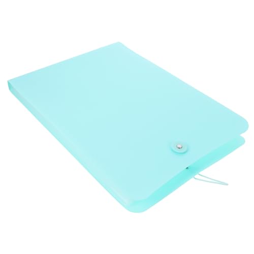 Lurrose Dokumentenmappen Schule Büro Dokumentieren Papier Unterlagen Stationärer Organizer Erweiterbarer Ordner Aktentasche Zur Aufbewahrung Datendateiordner Light Green Plastik von Lurrose