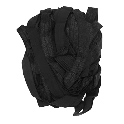 Lurrose Elastisches Nähband 20m X 1,5Cm – Buntes Strickgummiband für Kleidung Selbstgemacht Perücken und Sportbekleidung Hoch Elastisches Atmungsaktives Nähzubehör für Heimwerkerprojekte von Lurrose