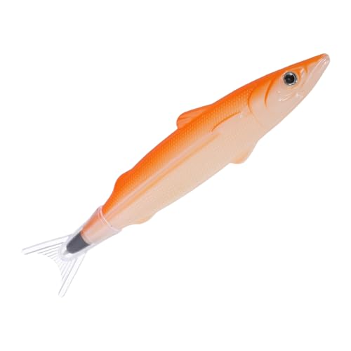 Lurrose Fischballstift Gesalzener Fischformballpoint Stift Kreativer Fischballpoint Pen Fischhilfe Fischgehege Fisch Geformte Kugelschreiber Fischschreibstift Cartoon-stifte Orange Plastik Lurrose Fischballstift Gesalzener Fischformballpoint Stift Kreativer Fischballpoint Pen Fischhilfe Fischgehege Fisch Geformte Kugelschreiber Fischschreibstift Cartoon-stifte Orange Plastik von Lurrose