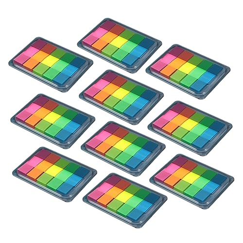 Lurrose Fluoreszierende Flaggen-set 10 Stück Index-etiketten-tabs Selbstklebende Notiz-seitenmarkierungen Haftnotizen Entzückende Pads Zum Lernen Lurrose Fluoreszierende Flaggen-set 10 Stück Index-etiketten-tabs Selbstklebende Notiz-seitenmarkierungen Haftnotizen Entzückende Pads Zum Lernen von Lurrose