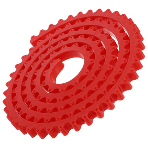 Lurrose Formfinder Für Die Holzbearbeitung Flexible Kurvenvorlage Kurvenlineal Schneidebrett Vorlage Mähergürtel Keilriemen Flexible Kurvenführung Hohlschablone Router-vorlagen Gummi Rot von Lurrose
