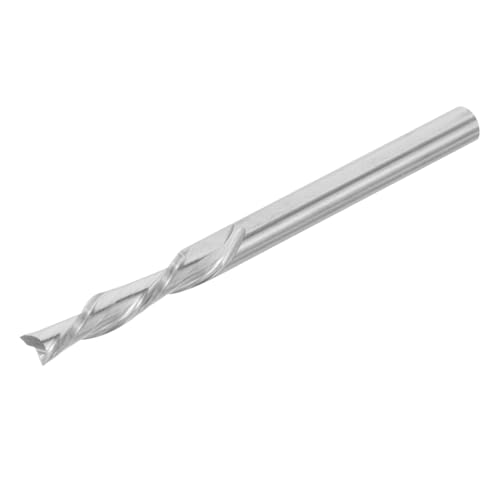 Lurrose Fräser 1/8 Schaft Cnc Bit Bohrer Schnitzwerkzeuge Cnc Fräser Ende Holzbearbeitungswerkzeuge Schneidbohrer Trimmfräser Fräser Cnc Werkzeuge Bit Für Holzschnitt Hartmetall Silber von Lurrose