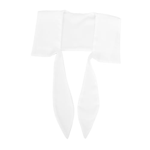 Lurrose Frauen Gefälschter mit Bogen Detail Abnehmbarer Puppenkragen für Blusen Eleganter Halshals für Frühling Kombinieren mit Kleidern Weiß von Lurrose