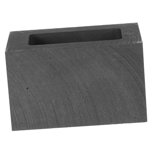 Lurrose Graphit Gussform für Edelmetalle Hochreine Graphitform für Schmelzen und Gießen von Gold Silber Kupfer Messing und Zink Hochdichtes Design Vielseitig Einsetzbar für von Lurrose