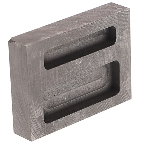 Lurrose Graphitform Barrenformen Zum Gießen Von Metallschmelzen Graphitbarrenform 2-loch-design Lurrose Graphitform Barrenformen Zum Gießen Von Metallschmelzen Graphitbarrenform 2-loch-design von Lurrose