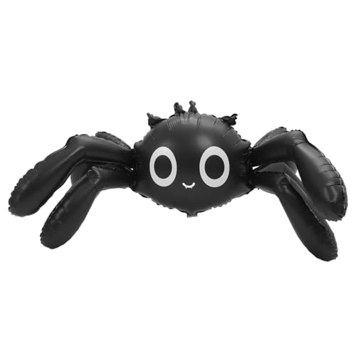 Lurrose Großer Aufblasbarer Spinnen-folienballon Wiederverwendbare Halloween-dekoration Langlebig und Einfach Aufzublasen für Halloween-partys Geburtstage und Gruselige Lurrose Großer Aufblasbarer Spinnen-folienballon Wiederverwendbare Halloween-dekoration Langlebig und Einfach Aufzublasen für Halloween-partys Geburtstage und Gruselige von Lurrose