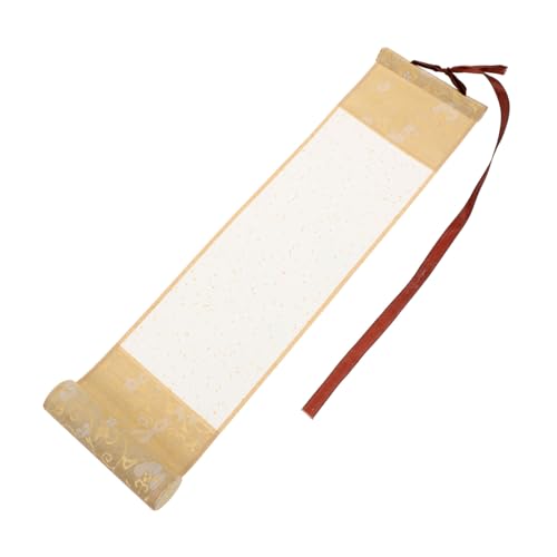 Lurrose Hängende Leere Schriftrolle Für Kalligraphie Und Malerei. Leere Xuan-papierrolle Mit Holzstäben Für Chinesische Kunst-wandrolle Zur Künstlerischen Darstellung Lurrose Hängende Leere Schriftrolle Für Kalligraphie Und Malerei. Leere Xuan-papierrolle Mit Holzstäben Für Chinesische Kunst-wandrolle Zur Künstlerischen Darstellung von Lurrose