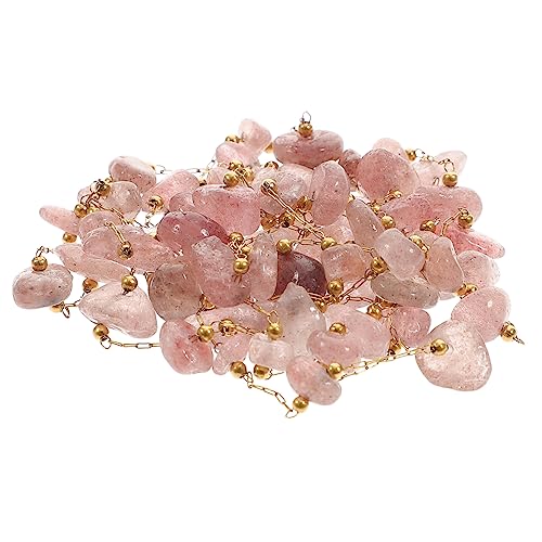 Lurrose Halskette Aus Kristallkies Girlanden Aus Partyperlen Kit Zur Schmuckherstellung Sicherungsperlen Perlen Für Schmuckhersteller Sukkulenten Tonperlenstränge Rostfreier Stahl Lavender von Lurrose