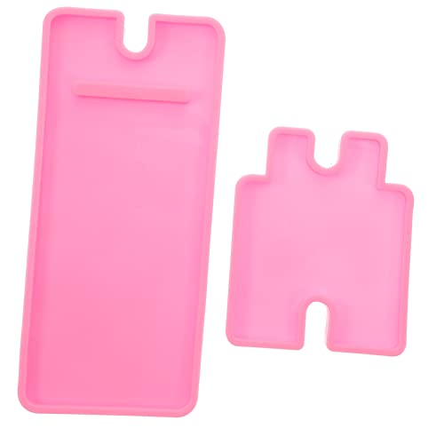 Lurrose Handyhalter Silikonform für Diy Epoxidharz Gießform für Kreative Bastelarbeiten Praktische und Langlebige Silikonform Waschbar und Wiederverwendbar für Personalisierte von Lurrose