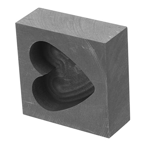 Lurrose Herzförmige Form Werkzeug Löten Gießform-bausatz Gipsform Schimmel-test-kit Schmelzformen Mini-glasform Tiegel Schmelzer Gießerei Schrott Schimmel Testen Black Graphit Lurrose Herzförmige Form Werkzeug Löten Gießform-bausatz Gipsform Schimmel-test-kit Schmelzformen Mini-glasform Tiegel Schmelzer Gießerei Schrott Schimmel Testen Black Graphit von Lurrose
