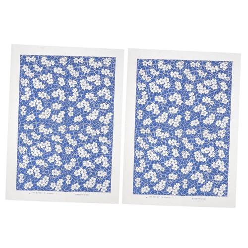 Lurrose Hochtemperatur-keramik-aufkleber, Blaue Blumen-unterglasur-transfers Für Töpferwaren, Diy-keramik-kunst-transferpapier Für Ton, Porzellan, Steinzeug Lurrose Hochtemperatur-keramik-aufkleber, Blaue Blumen-unterglasur-transfers Für Töpferwaren, Diy-keramik-kunst-transferpapier Für Ton, Porzellan, Steinzeug von Lurrose